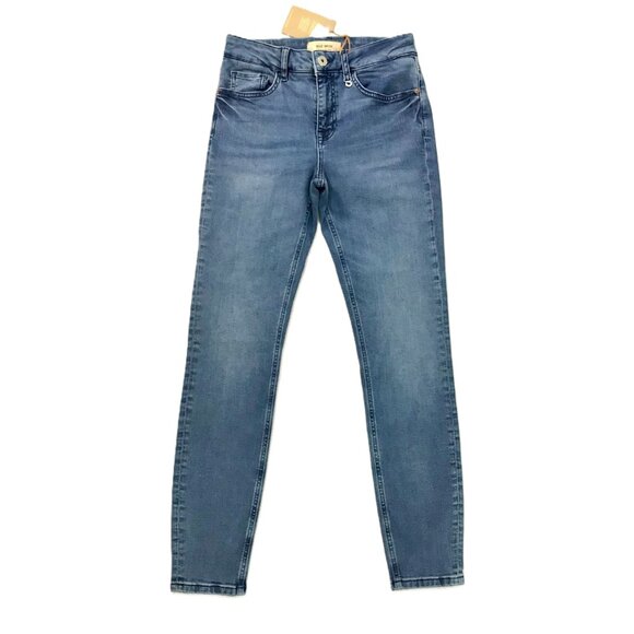 Mos Mosh Vice Blue Jeans - Size 27 - Slim Fit - NWT- Medium Blue - Picture 3 of 15